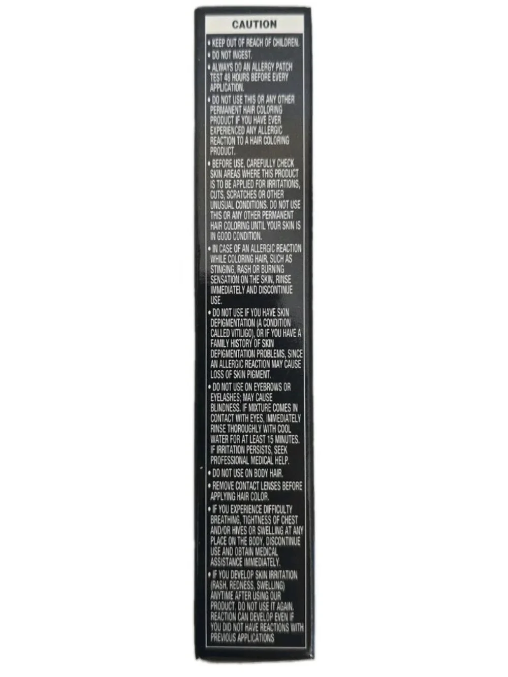 Color For Him Brush Gel Black/Noir 6-PACK Colorants & Developers For Facial Hair